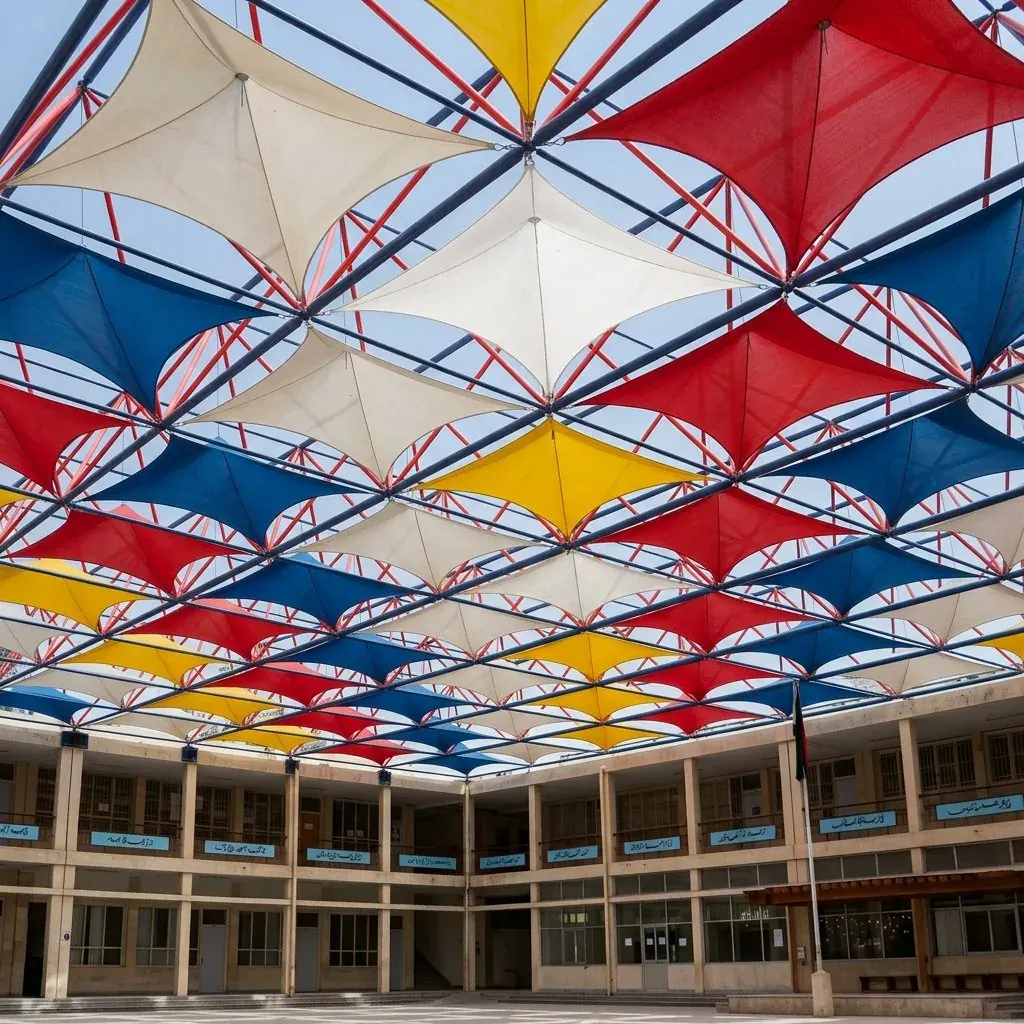 Gazebo & Conical Tensile Canopy